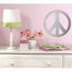  Peace Sign Mirror Wall Decals in RoomMates: Home & Kitchen
