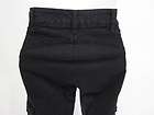   BASIC Black Skinny Leg Zipper Detail Jeans Pants Bottoms Slacks SZ 2
