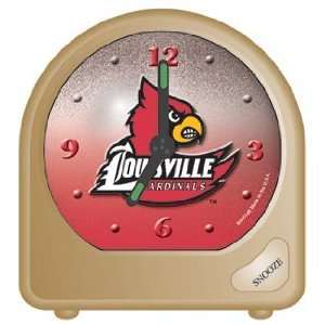  NCAA Louisville Cardinals Alarm Clock   Travel Style: Home 
