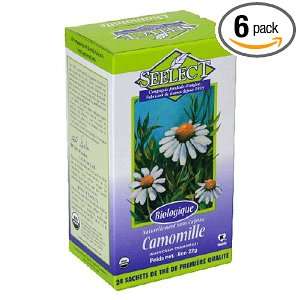 Seelect Tea, Tea Bags, Chamomile, 24 Count Boxes (Pack of 6)