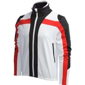  Zero RH + Leader Jacket   Mens White/Black/Red, L: Sports 