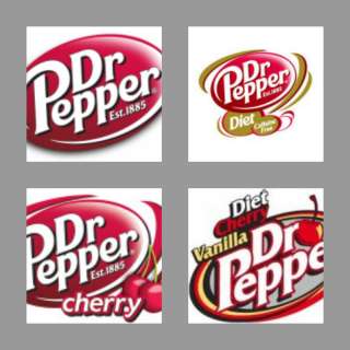 Dr Pepper YOU PICK cherry vanilla caffeine free diet regular 10  
