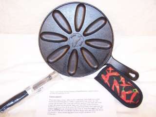 Cast Iron Skillet JALAPENO POPPER GRILL BBQ Grill Stove Top or Oven 