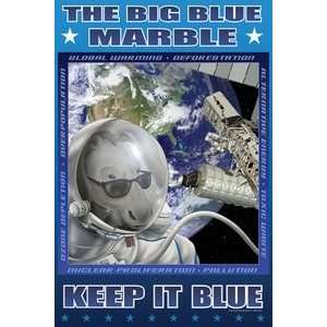  The Big Blue Marble   Paper Poster (18.75 x 28.5) Sports 