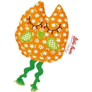  Kathe Kruse Baby Shaking Toy   Orange Owl: Toys & Games