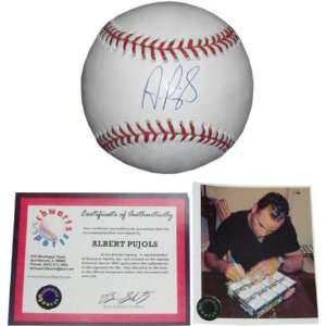  Albert Pujols Autographed MLB Baseball: Sports & Outdoors
