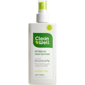  Hand Sanitizer Spray 4 Oz   Cleanwell Health & Personal 