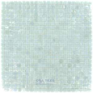   16 x 7/16 clear film faced mosaic in blue ice
