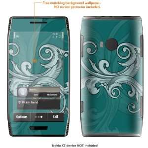   Decal Skin STICKER for Nokia X7 case cover X7 191 Electronics