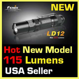 New Fenix LD12 R5 Cree LED 115 Lumens Waterproof Flashlight   Fenix 