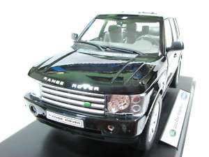 Welly Range Rover Land Rover Black 1/18 Diecast cars  