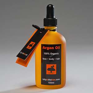 ARGAN OIL 100% Organic 100ml (100% Pure argan Oil) . Face. Body. Hair 
