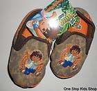 GO DIEGO GO Toddler Boys 5 6 7 8 Shoes SLIPPERS Socks Nickelodeon