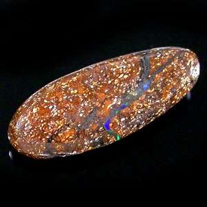 22 ct. Fantastic Party Crystal Core Boulder Solid Opal NR  