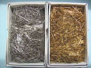 HALF POUND Sequin Pins GOLD or SILVER 1/2, 3/4, 1  