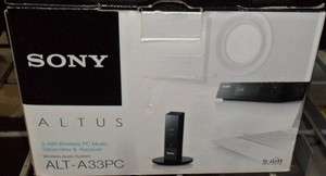Sony   ALTUS S AIR Wireless Music Transmitter for PC ALT A33PC  