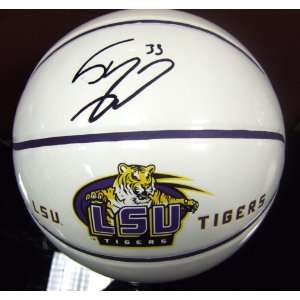   Autographed NCAA Licensed LSU Tigers Basketball: Sports & Outdoors