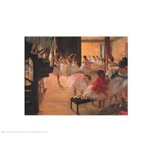  Ballet School   Poster by Edgar Degas (30x24)
