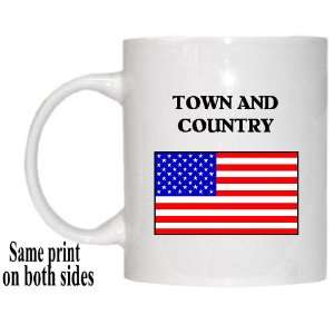  US Flag   Town and Country, Missouri (MO) Mug Everything 