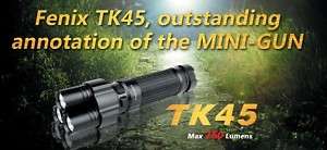 Fenix TK45 3 x Cree XP G LED R5 Flashlight  
