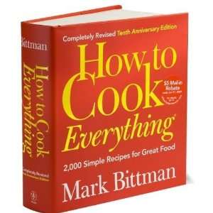 Bittmans How to Cook Everything 2000 Simple Recipes 