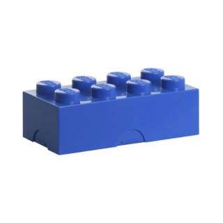 LEGO LUNCH BOX / STORAGE BRICK NEW   BLUE  