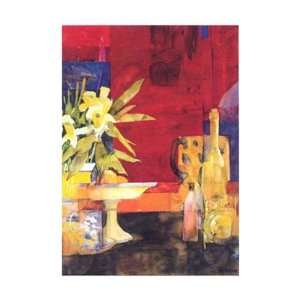 Hot Daffodils   Poster by Shirley Trevena (20 x 23) 