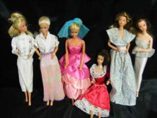 VINTAGE Lot of 16 Ken & Barbie DOLLS EXC CONDITION 1966 through 1987 