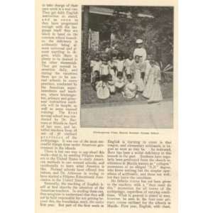  1902 Education in Philippine Islands Manila Tagalog 