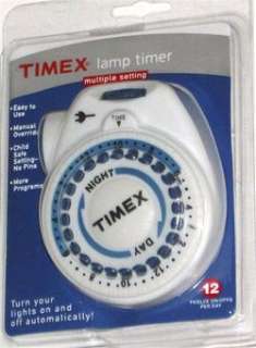 Timex Indoor Timer Multi Setting Programmable  