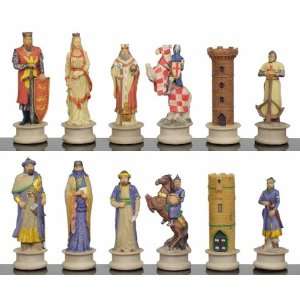  Large Crusades III Theme Chess Set Toys & Games