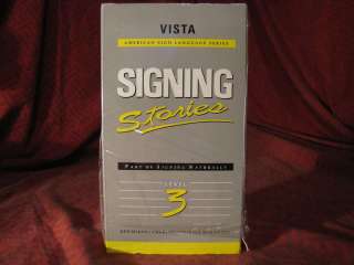 Signing Naturally VHS Sign Language Lesson Level 3  