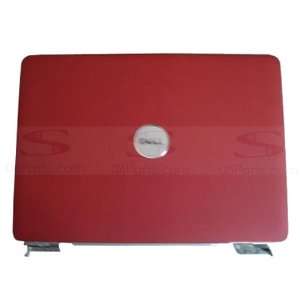  New Dell Inspiron 1525 1526 Red Lcd Back Cover & Hinges 