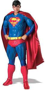 Mens Adult Collectors Edition Deluxe Superman Costume  