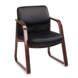   2900 Series Guest Chair with Wood Arms HON2903NEE11: Office Products