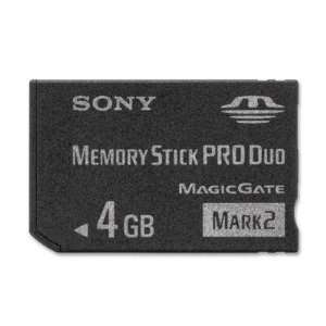  Sony Sony 4GB Memory Stick PRO Duo Card SONMSMT4G 