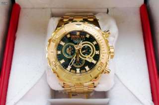 INVICTA RESERVE SPECIALTY 18K GOLD 500M SWISS CHRONOGRAPH WATCH NEW 