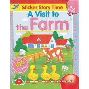   to the Farm: Sticker Story Time (9780806922607): Balloon Books: Books