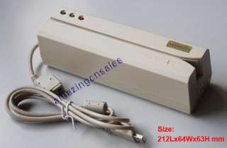 MSR609 HID Magnetic Card Reader Writer Encoder HiCo USB  
