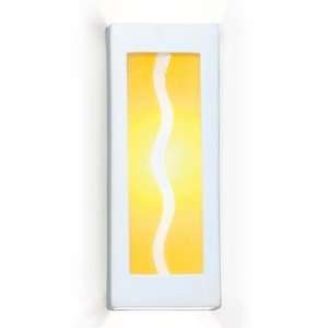  A19 Amber Wave Wall Sconce