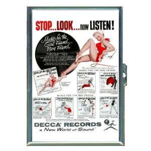   Decca Sexy ID Holder Cigarette Case or Wallet Made in USA Everything