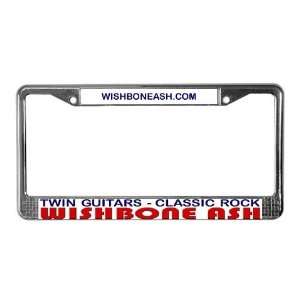  Wishbone Ash Palm License Plate Frame by  