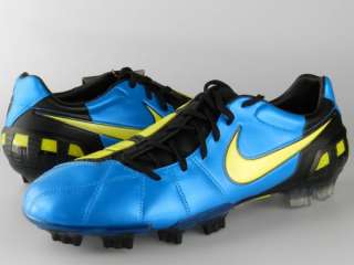 NIKE TOTAL90 LASER III FG NEW Blue Soccer Cleats Boots Size 13 