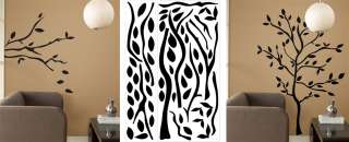 Tree Branches Peel N Stick Reuseable Wall Stickers 1317 034878874647 