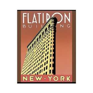  Flatiron Building   Poster by Brian James (13x19)