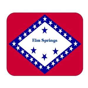   US State Flag   Elm Springs, Arkansas (AR) Mouse Pad 