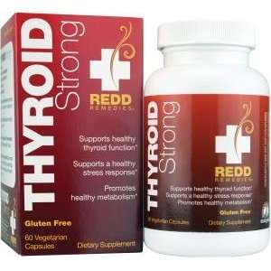  Redd Remedies Thyroid Strong    60 Vegetarian Capsules 