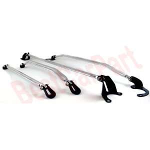   Bars + Tie Bars 4pc Combo (Front and Rear Strut Tower Bar+ Tie Bar