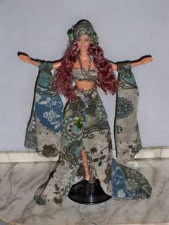 OOAK Green Gypsy Fantasy Barbie Artist Doll  