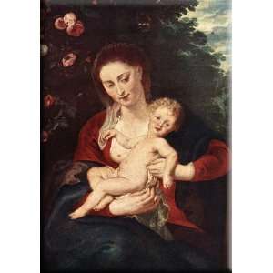   Child 21x30 Streched Canvas Art by Rubens, Peter Paul: Home & Kitchen